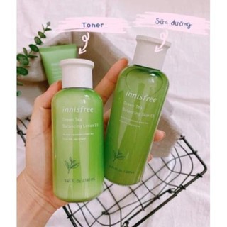 Set dưỡng da trà xanh innisfree 6 món( set full size)