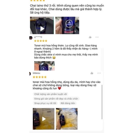 TONER HOA THANH CÚC LAINO-PHÁP