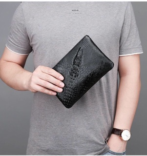Ví cầm tay DA BÒ chất lượng