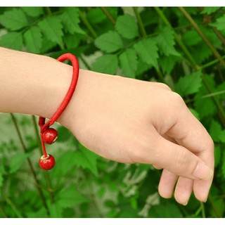 vòng tay khóa gốm sứ đỏ