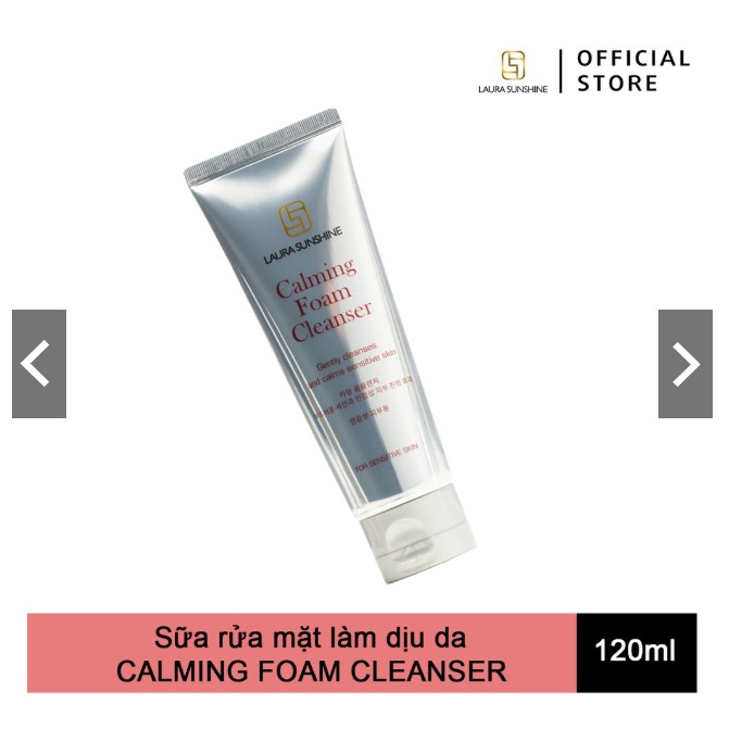 Sữa rửa mặt làm dịu da - Laura Sunshine Calming Foam Cleanser 120ml