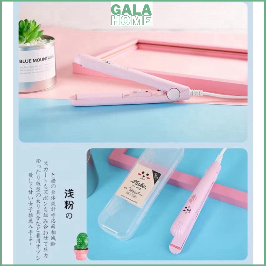 Máy uốn tóc mini Máy làm tóc mini hình thú cute nhỏ gọn tiện lợi GALA HOME