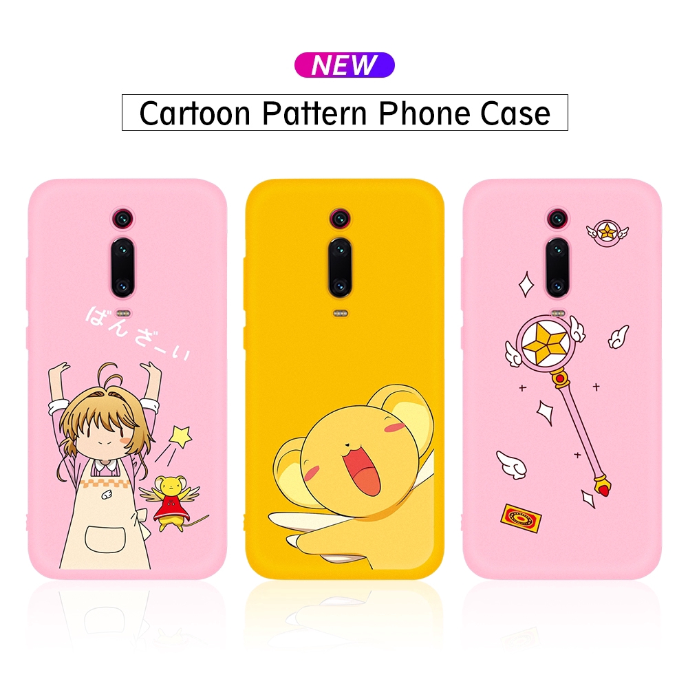 Moka Sakura Pattern TPU Phone Case for Xiaomi Redmi Note 5 6 7 8 Pro 6A 7A 7 K20 Pro Sweet Girls Painted Shell | BigBuy360 - bigbuy360.vn