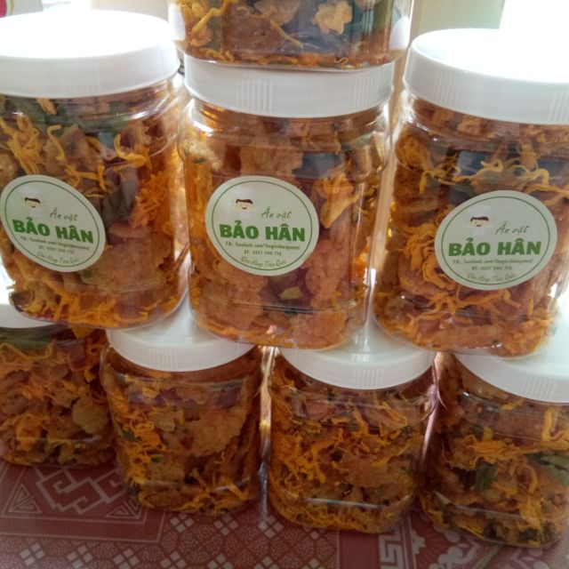 [Mã 77FMCGSALE1 giảm 10% đơn 250K] 300gram Cơm cháy khô gà lắc loại 1 ( Giòn ngon - Đậm vị )_ảnh chụp thật