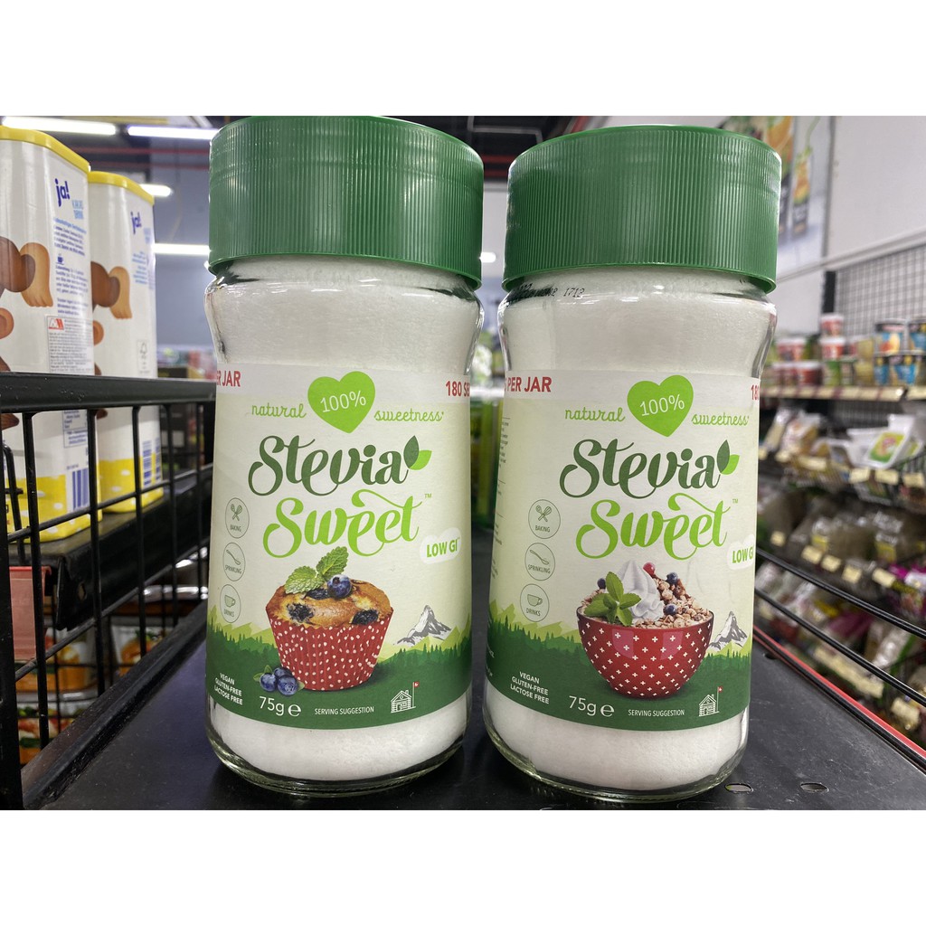 ĐƯỜNG ĂN KIÊNG CỎ NGỌT HERMESETAS STEVIA 75G