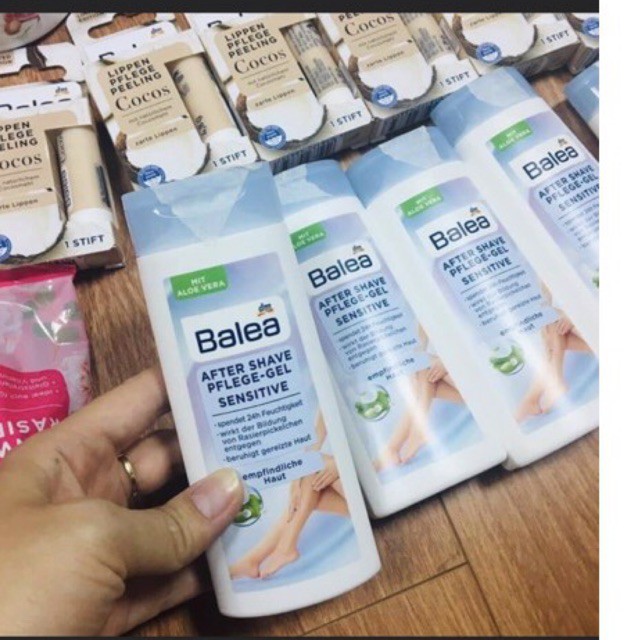 Kem dưỡng da sau cạo/wax lông Balea sensitive | BigBuy360 - bigbuy360.vn