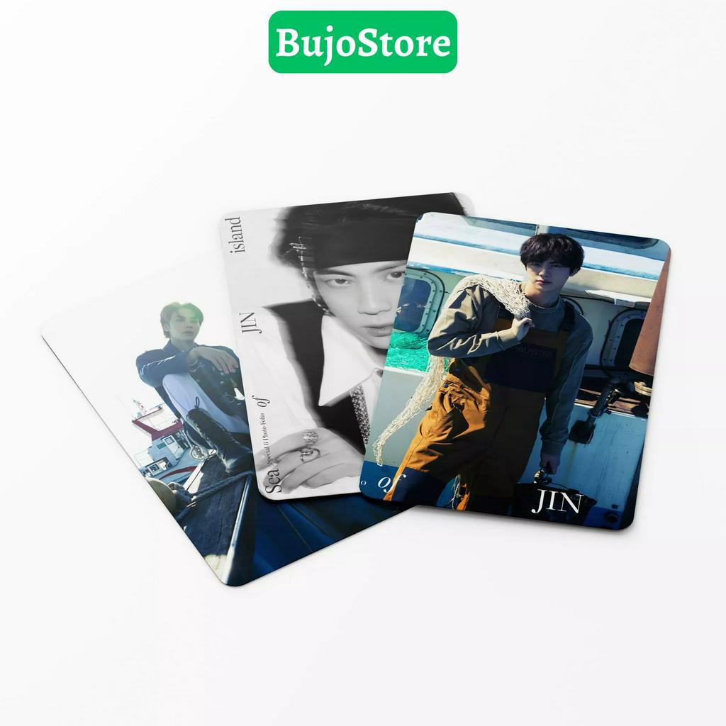 Bộ sưu tập 54 Lomo Card bo góc JIN BTS Sea of Island me myself Solo Album cửa hàng kpop BujoStore