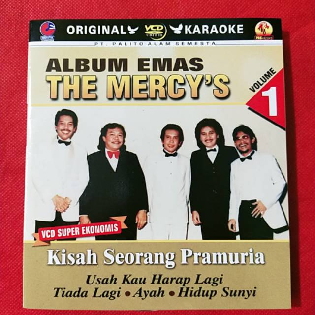 Đĩa Cd Những Bài Nhạc Karaoke The Mercys Vol 1