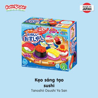 [HTG MART] Kẹo sáng tạo Popin Cookin ăn được cho bé sushi - Tanoshii Osushi Ya San Nhật Bản