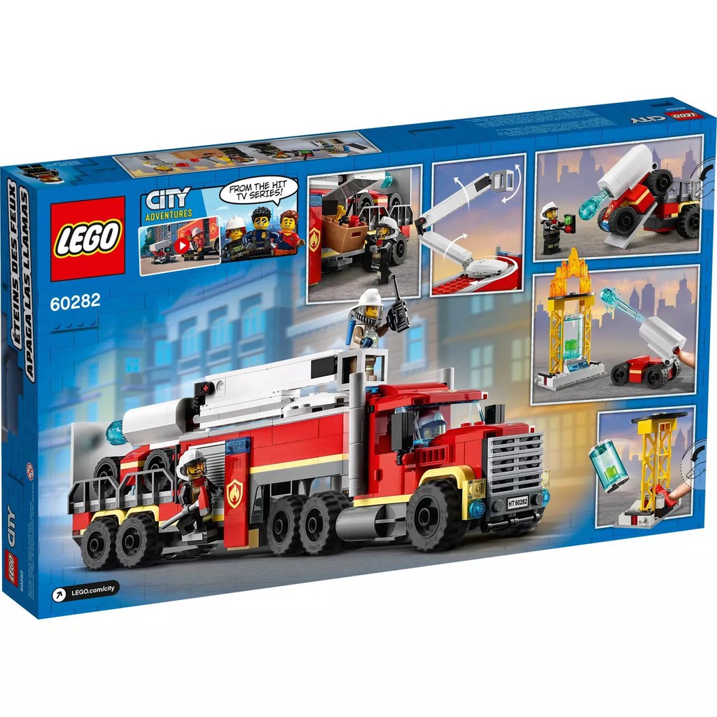 LEGO Xe Đầu Kéo Chữa Cháy - 60282