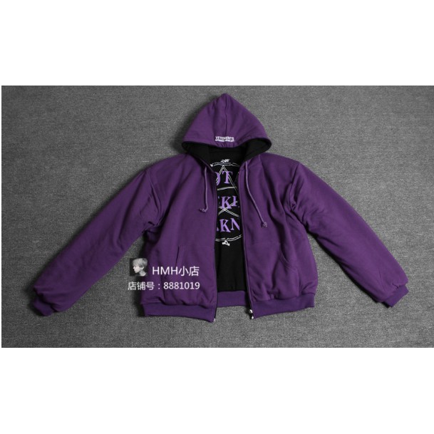 Áo khoác nỉ Total Fucking Darkness 2 mặt cosplay Gdragon