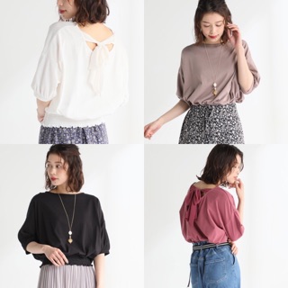 Áo thun cotton Colza xuất Nhật