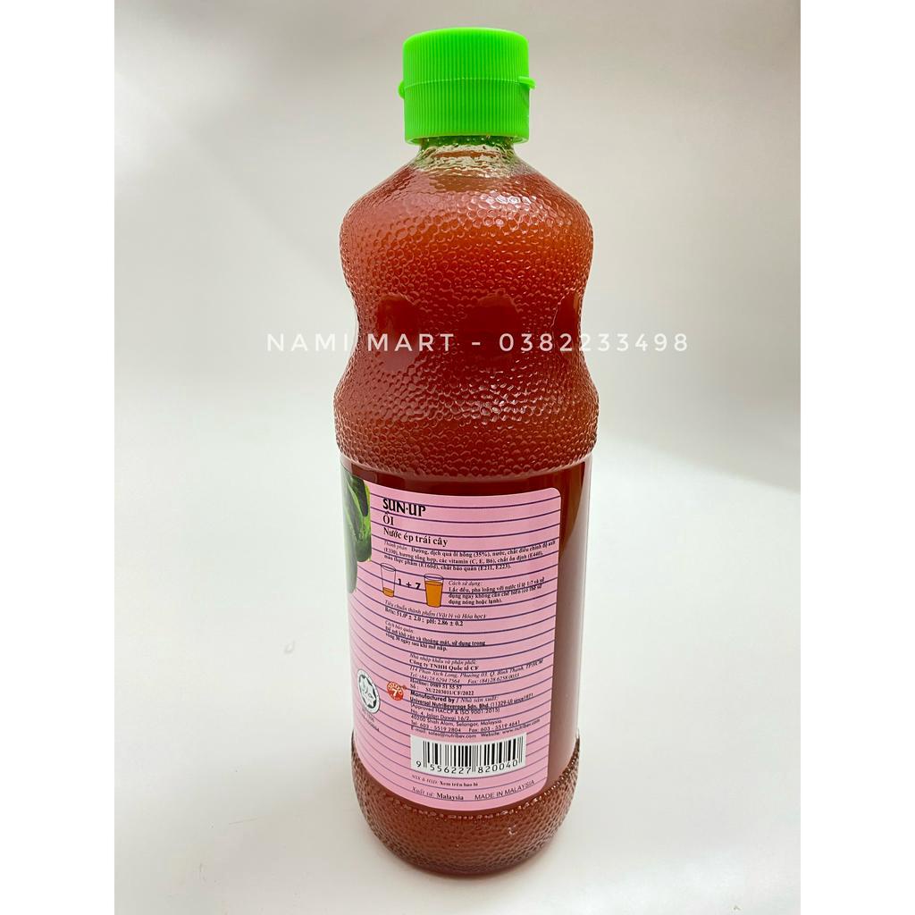 Nước cốt trái cây cô đặc vị ổi SUNUP - 850ml -  tiện lợi cho pha chế