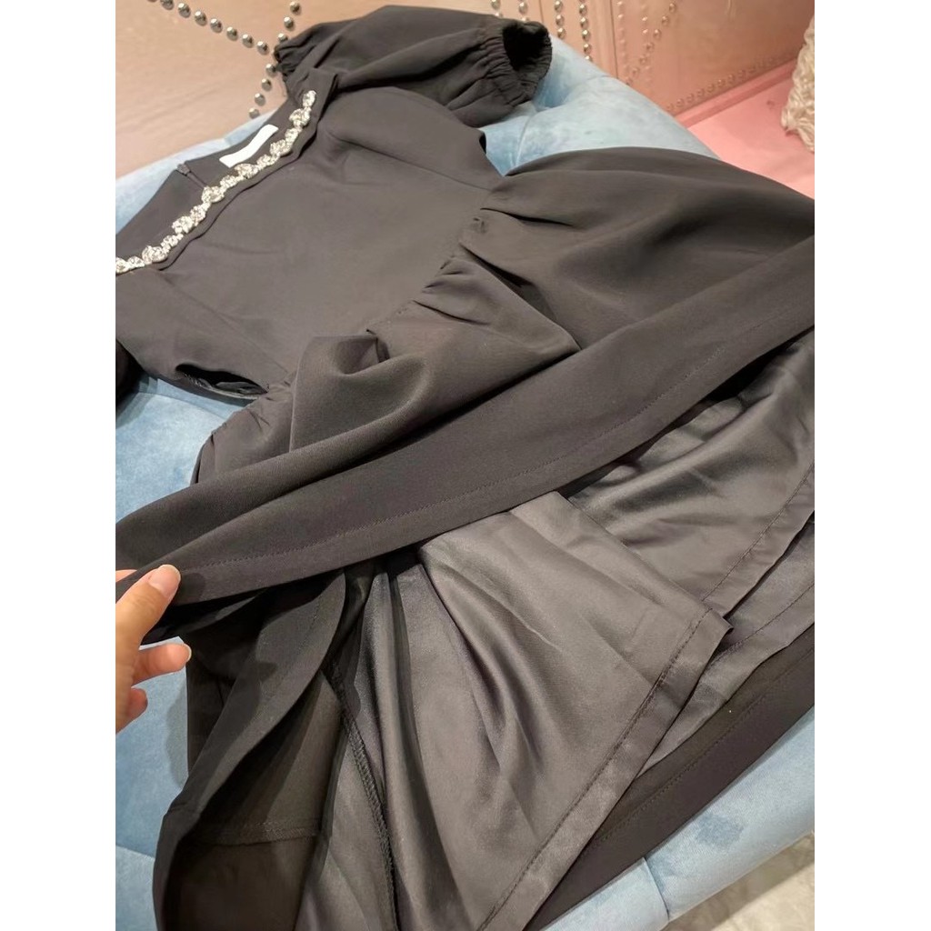 ⚡️[CHỈ 2 NGÀY] Váy Đầm Tiểu Thư 2 Màu Đen & Đỏ ⚡️ẢNH THẬT⚡️ Đầm Nữ Chất Cotton Cực mát, Dáng Xinh (Sz 43-63Kg) | BigBuy360 - bigbuy360.vn