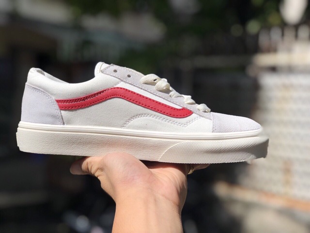 TẾT🌺 SALE Giày HOT [FULL BOX] GIÀY VANS OLD SCKOOL VẠCH ĐEN -ĐỎ giày thể thao sneaker nam nữ 2020 ' ^ ` ^ ' ' ༧ , ' : *