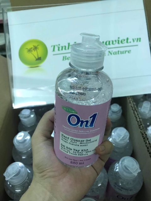Sỉ Thùng 48 chai gel rửa tay ON1 giá tốt
