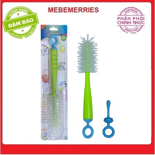 Cọ rửa bình sữa cho bé đầu silicone mềm - am88404 thái lan.