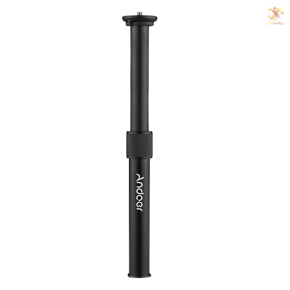 ET Andoer 2-Section Aluminum Alloy Tripod Center Column Shaft Extension Tube