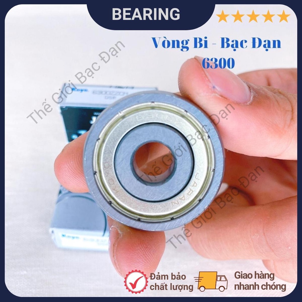 Vòng bi bạc đạn 6300,6301,6302,6303,6304 ZZCM KOYO -chất lượng cao -Thế Giới Bạc Đạn