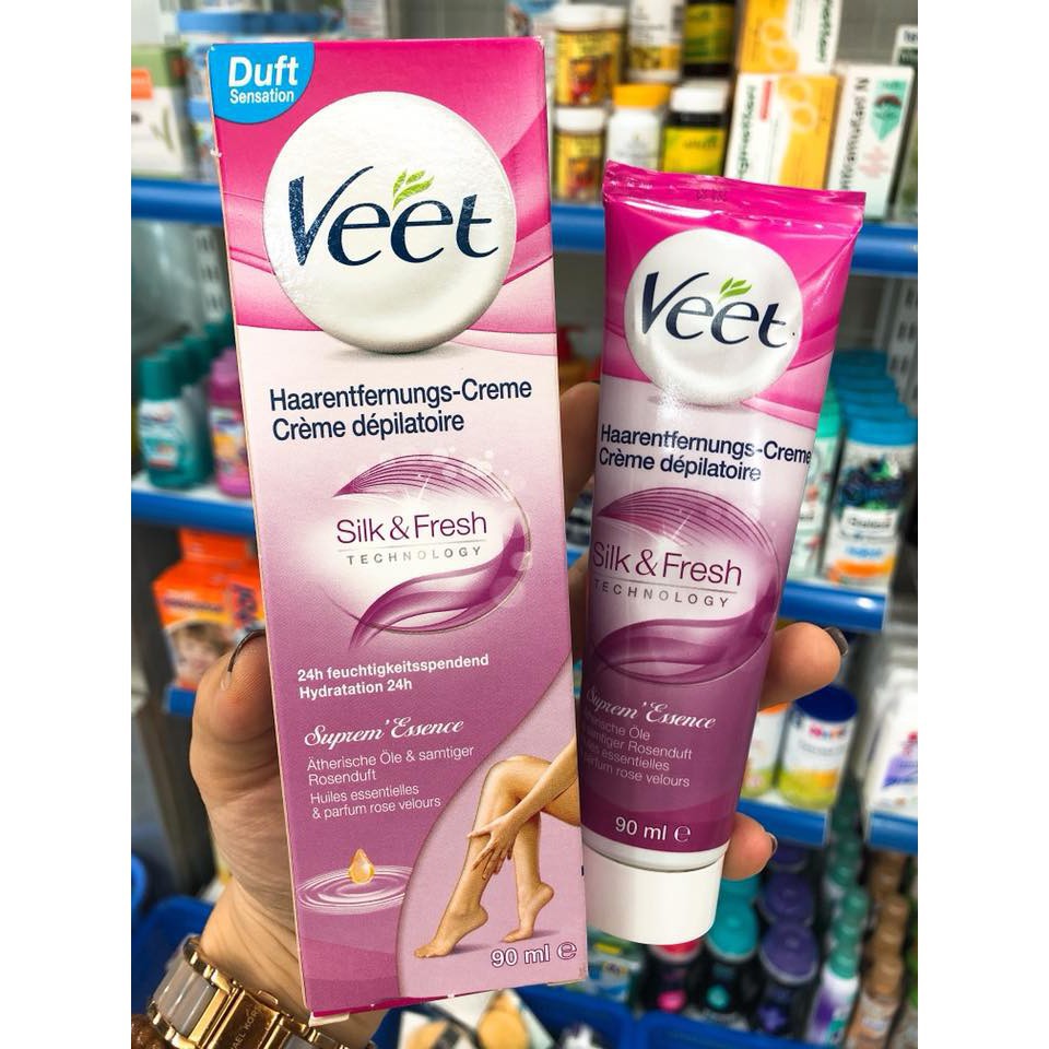 ( HÀNG CHUẨN ĐỨC)Kem tẩy lông Veet của Pháp