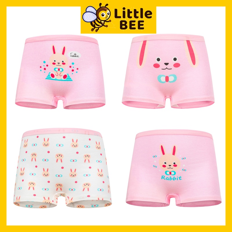 Quần chip bé gái, quần lót bé gái cotton siêu đáng yêu LITTLEBEE