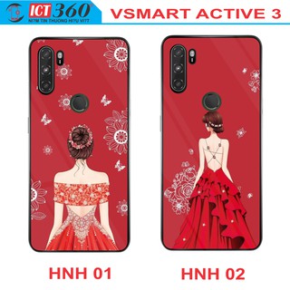Ốp Lưng Kính VSMART ACTIVE 3 - in Theo Yêu Cầu ( Nhiều Hình)