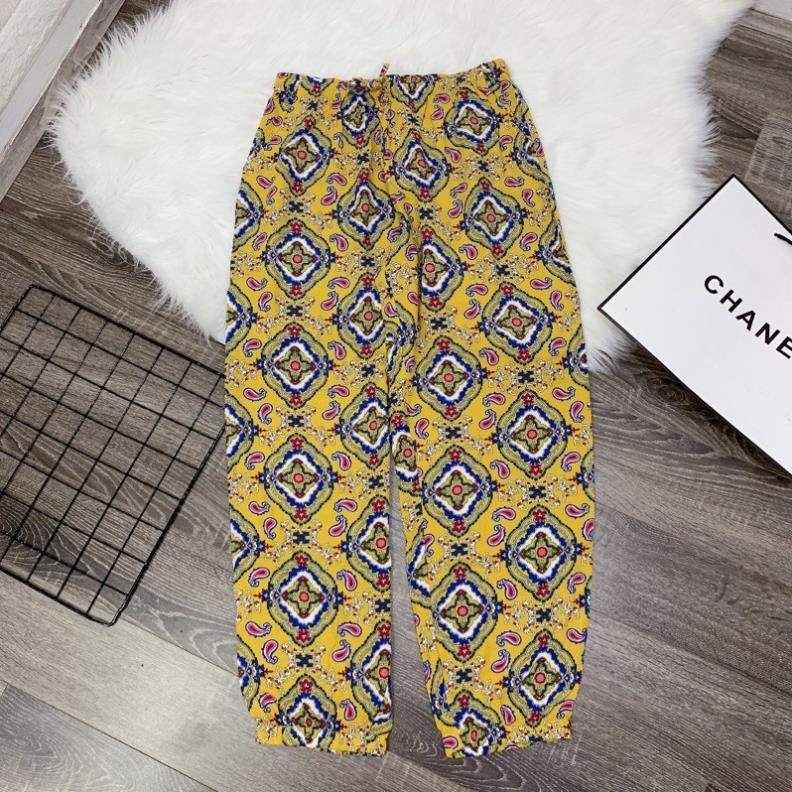 Hh_ 🌸 Quần Lanh Việt Thắng Bo Chun Gấu 🌸 Quần Boom Nữ Lanh | BigBuy360 - bigbuy360.vn