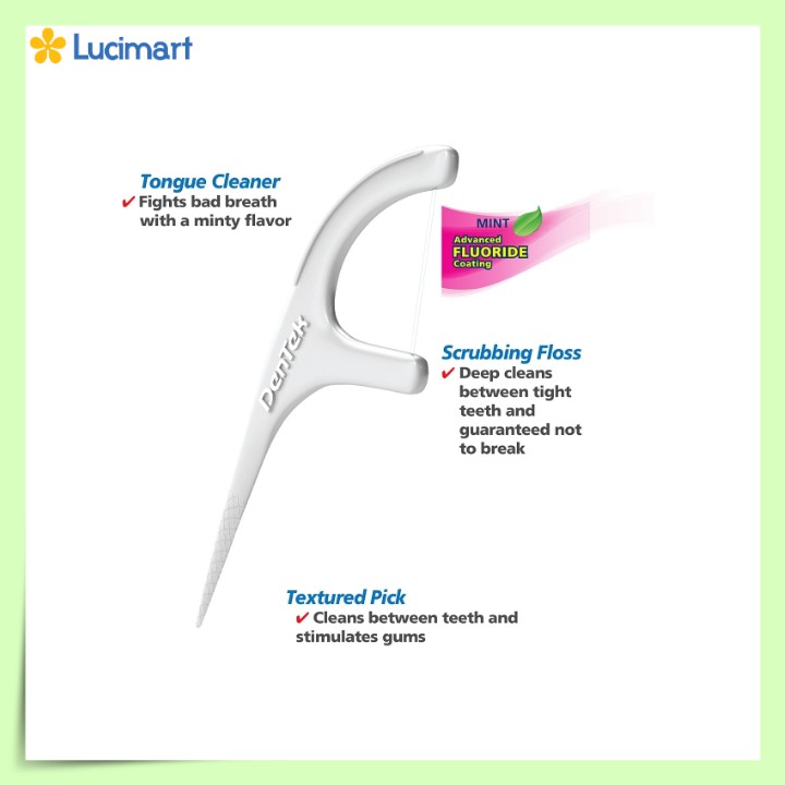 Tăm chỉ nha khoa DenTek Triple Clean Floss Picks