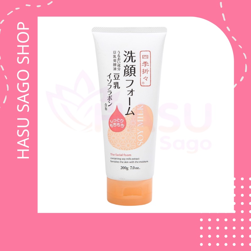 Sữa Rửa Mặt Sữa Đậu Nành Soy Milk The Facial Foam 200g Nhật Bản