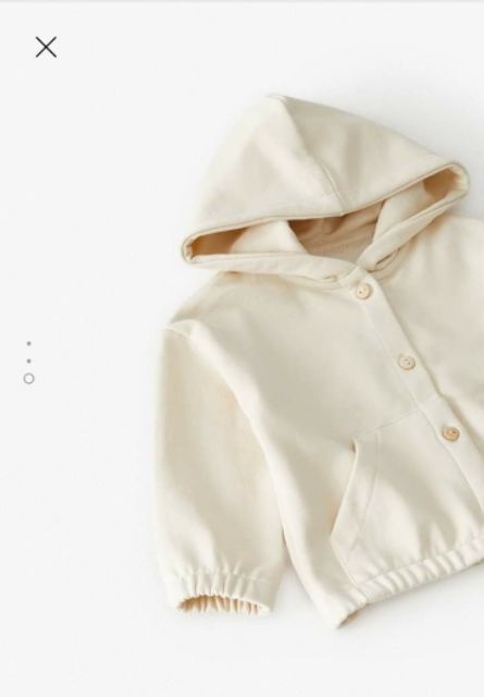 Áo khoác có mũ dáng thể thao Zara TBN Auth