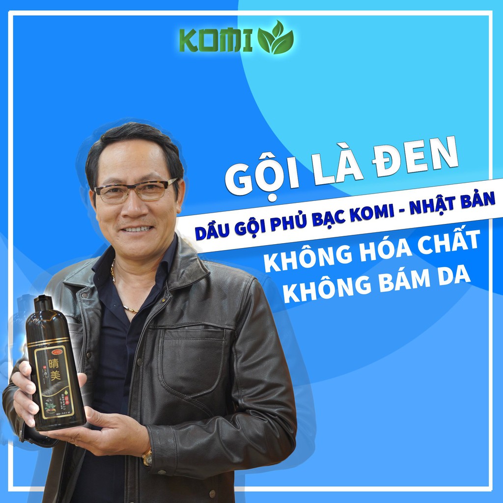 ✔️Dầu Gội Phủ Bạc KOMI ✔️- Nhập Khẩu Chính Hãng Nhật Bản✔️✔️✔️