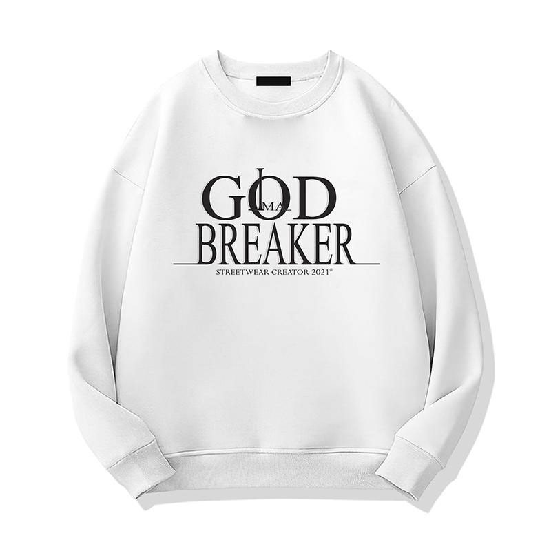 Áo Sweater God Breaker phong cách Ulzzang Hàn Quốc tay dài họa tiết  cá tính CoolZ CZ609