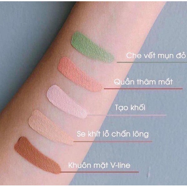 [CHÍNH HÃNG] Che Khuyết Điểm Tạo Khối Catrice Cosmetic Allround Concealer Palette