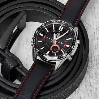 Đồng Hồ Nam Dây Da Casio EFV-C100L-1AVDF