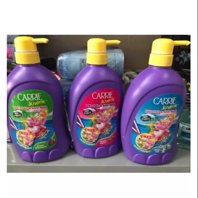 Tắm gội toàn thân Carie Junior 700g dành cho bé trên 2t
