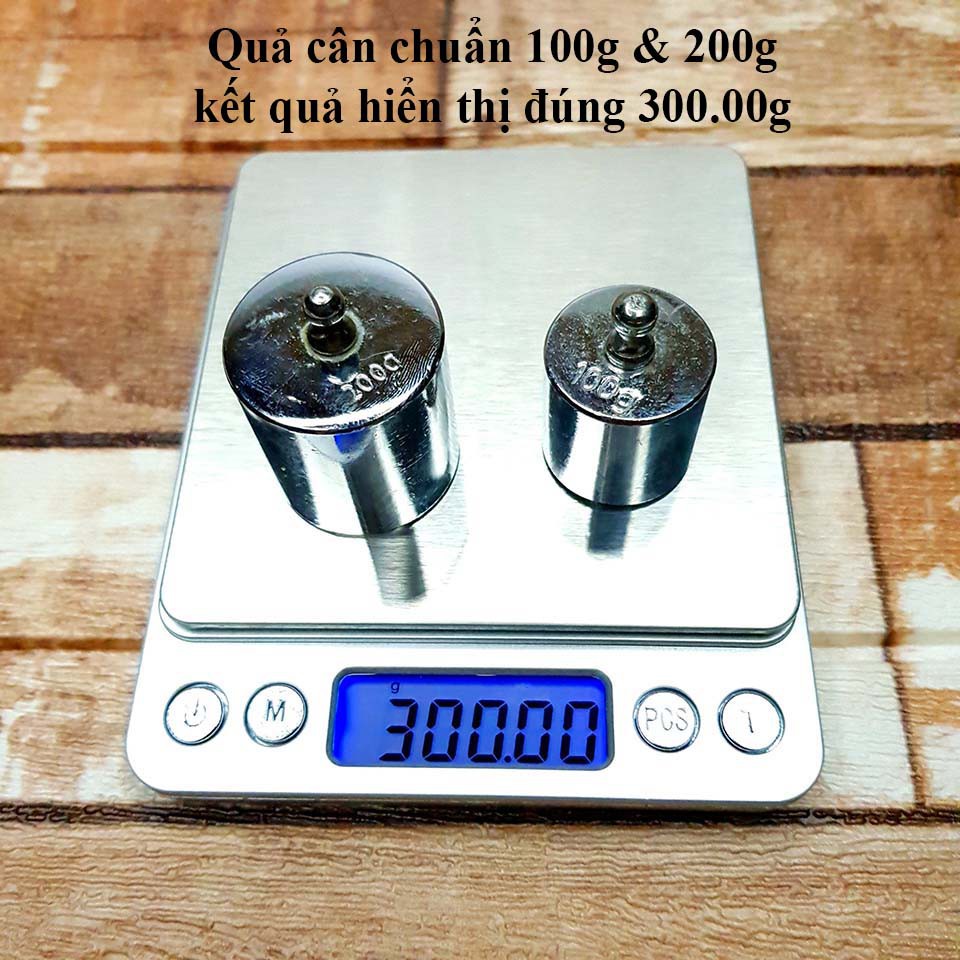 Cân tiểu ly mini i3000 0.01-500g, cân có độ chính xác cao phù hợp với gia đình