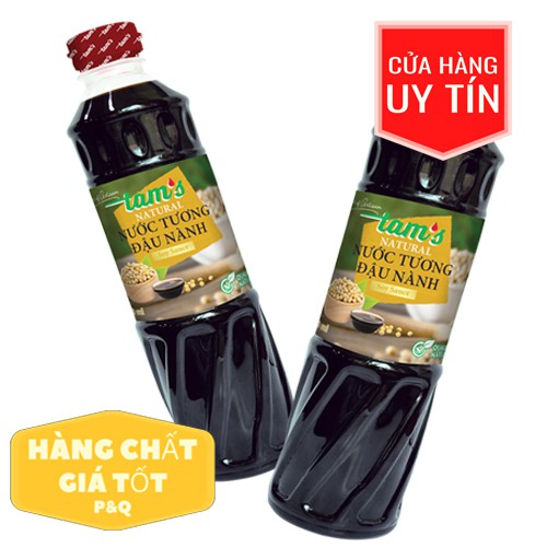 BÁN GIA VỊ NẤU ĂN nước tương đậu nành TAMS 480ml(nước tương đậu nành TAMS 24 chai / thùng)