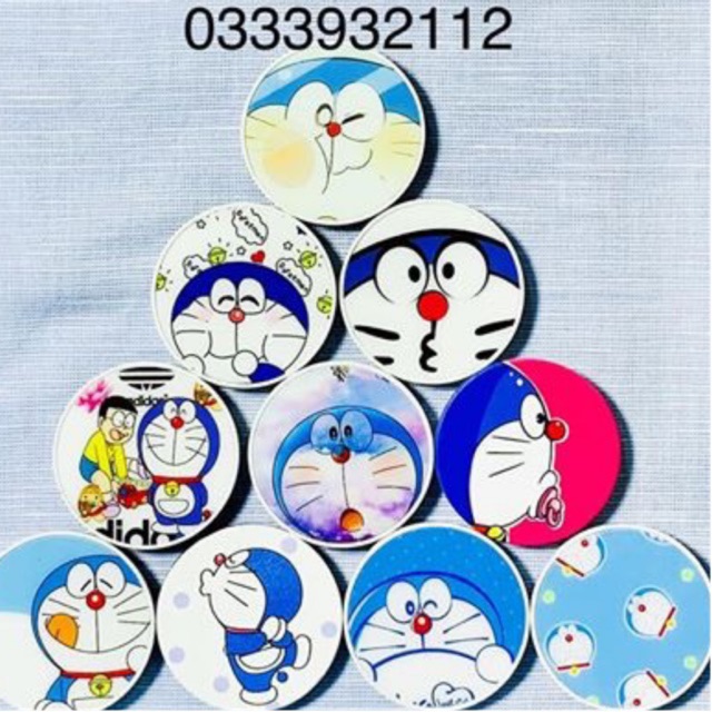 Giá đỡ điện thoại đa năng Popsocket và Rings Cho điện thoại hình Doraemon