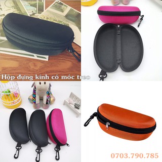 Hộp Đựng Bảo Vệ Mắt Kính Có Móc Treo