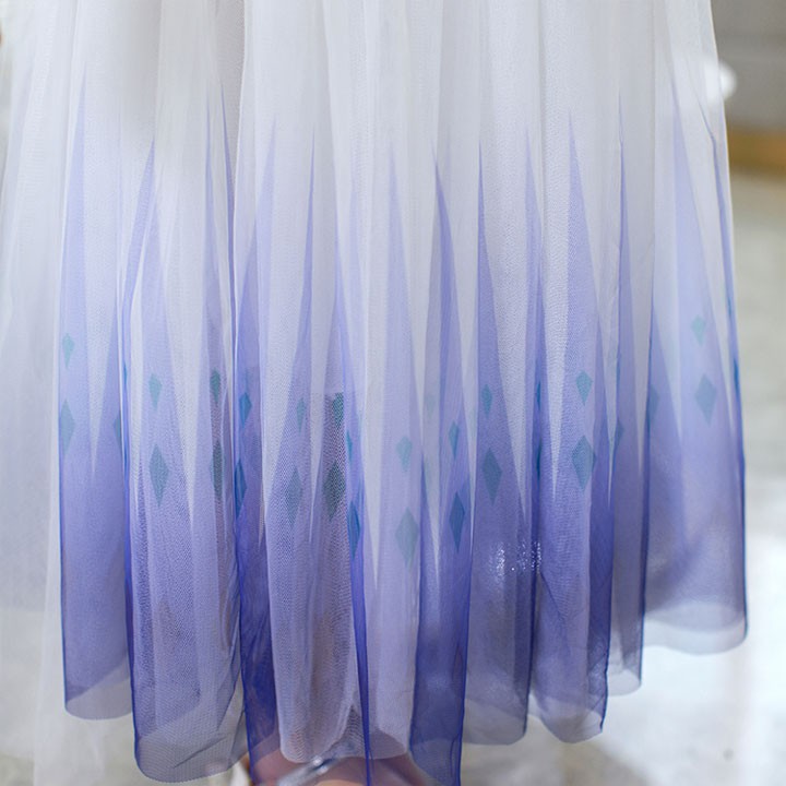 Váy đầm công chúa Elsa Frozen 2 siêu dễ thương cho bé gái