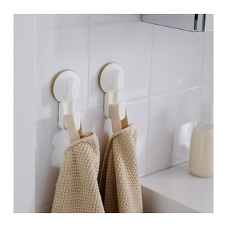 Bộ 2 móc treo đồ hút chân không IKEA STUGVIK