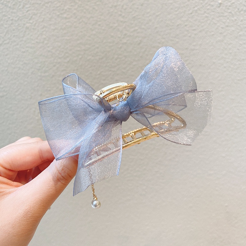 Kẹp Tóc Tua Rua Cỡ Lớn Chống Trượt Thời Trang Sang Trọng