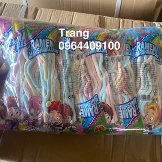 Bịch 30 gói kẹo bông dây marshmallow
