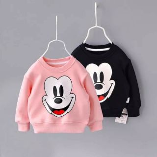 Áo micky cho bé có ảnh thật phía sau