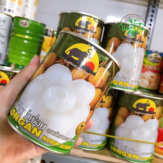 Nhãn Ngâm Thái Lan Đóng Lon 565gr (Con Voi)