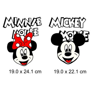 Hình ủi , hình in nhiệt - cặp đôi chuột mickkyy