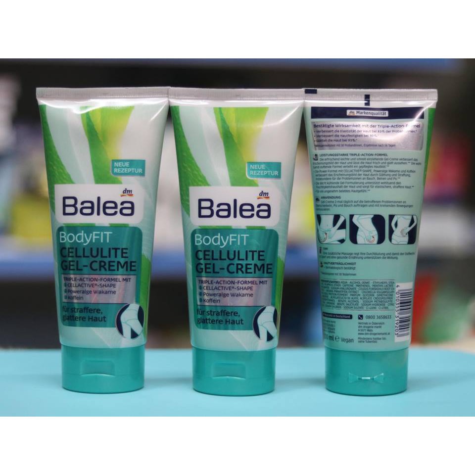 Kem Đánh Tan Mỡ Bụng Đùi Mông Balea BodyFit Cellulite Gel Creme 200ml | BigBuy360 - bigbuy360.vn