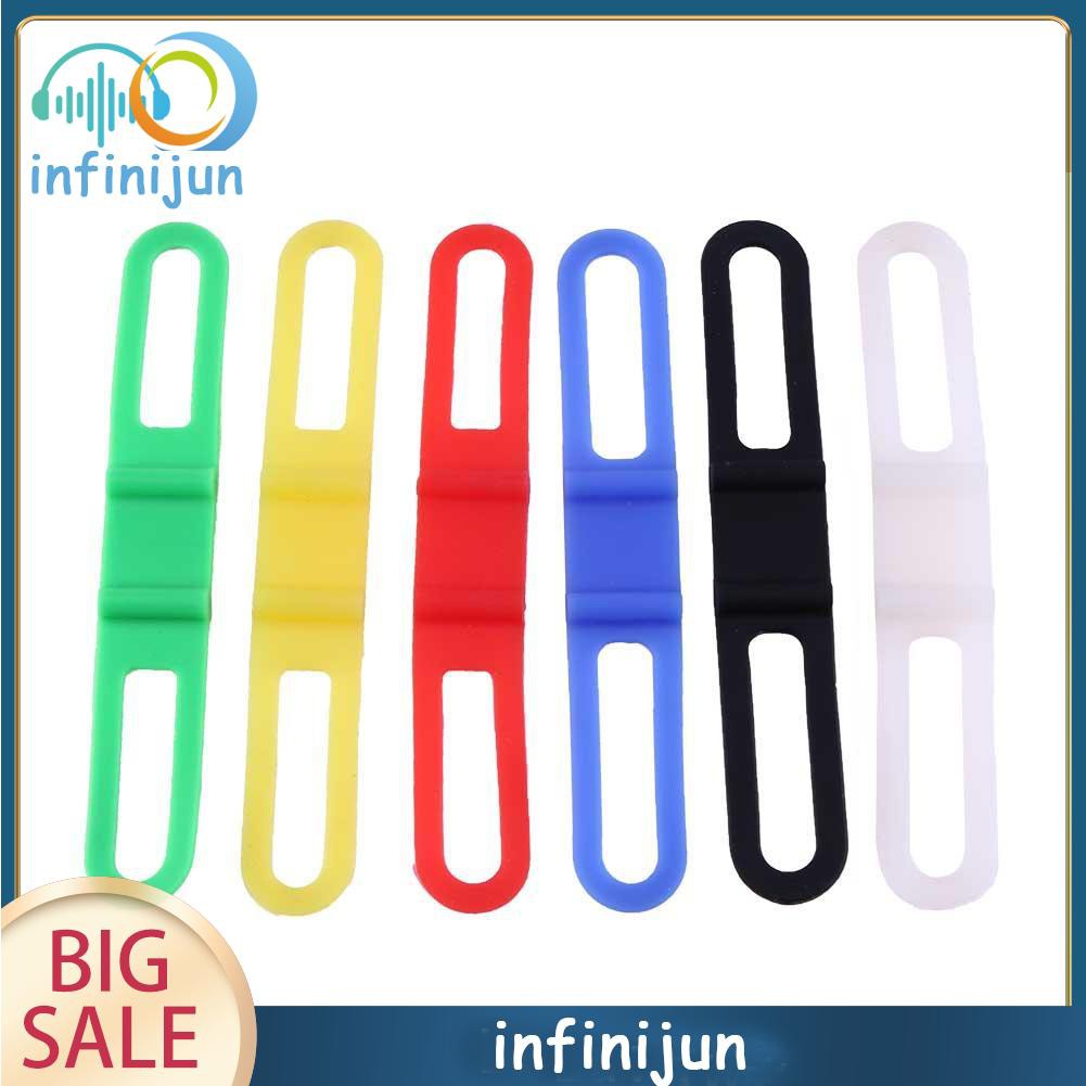 Dây Silicone Giữ Đèn Pin Cho Xe Đạp