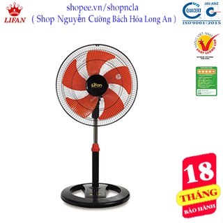 Quạt cây, kiểu dáng lở sắt công nghiệp, quạt lửng Lifan 5 cánh 40cm, model QL-616