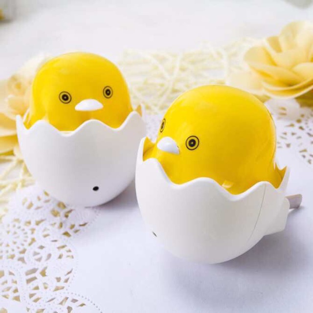 Đèn ngủ gà con cảm ứng ánh sáng